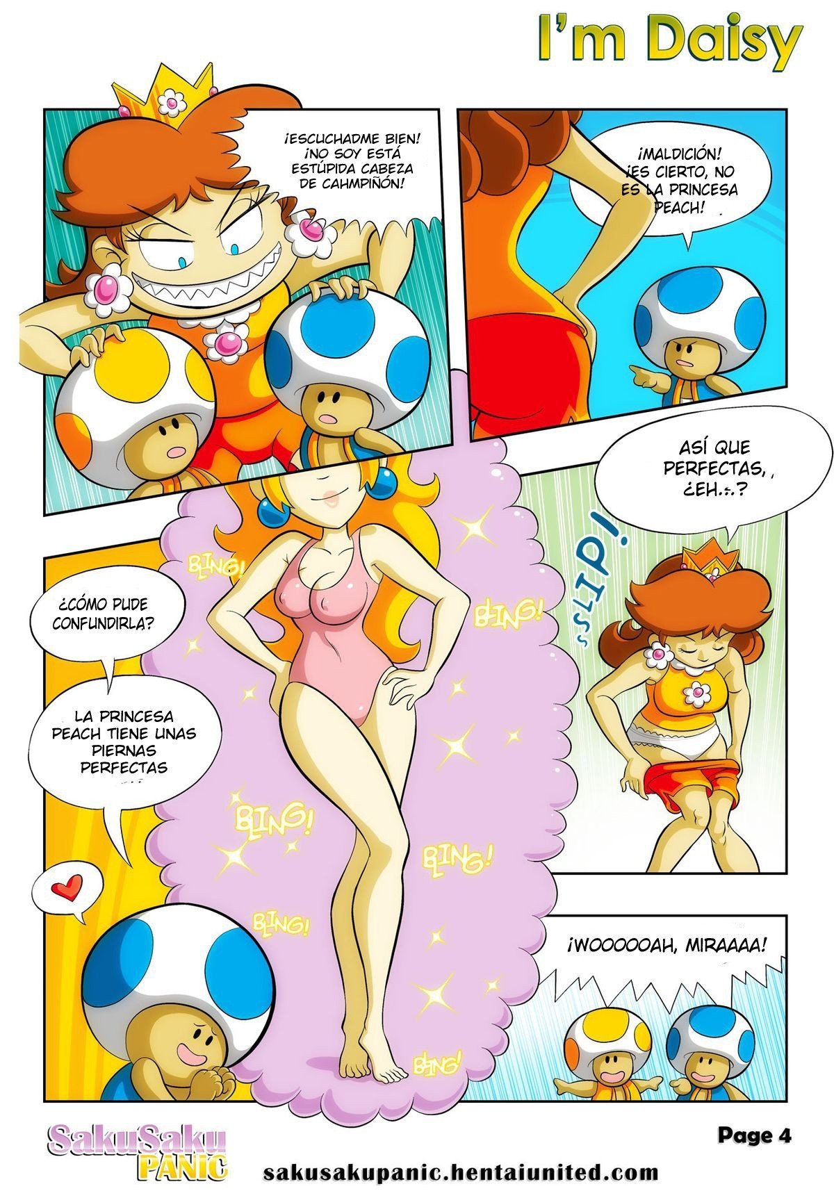 Soy Daisy – Mario Bros - 3