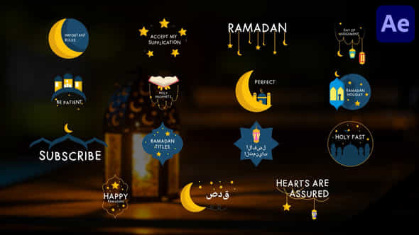 Ramadan Titles For After Effects - VideoHive 51268408