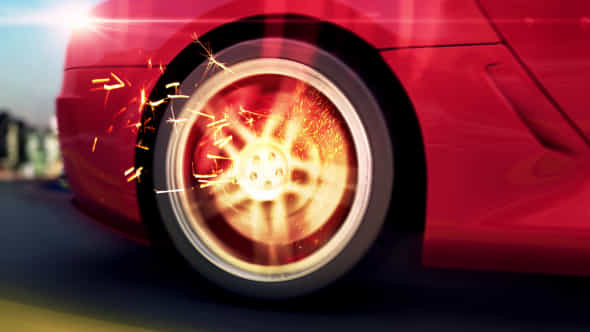 Car Wheel Logo - VideoHive 20248503