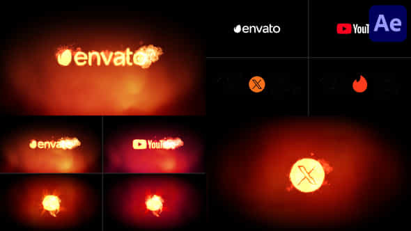 Molten Fire Logo After Effects - VideoHive 52451438