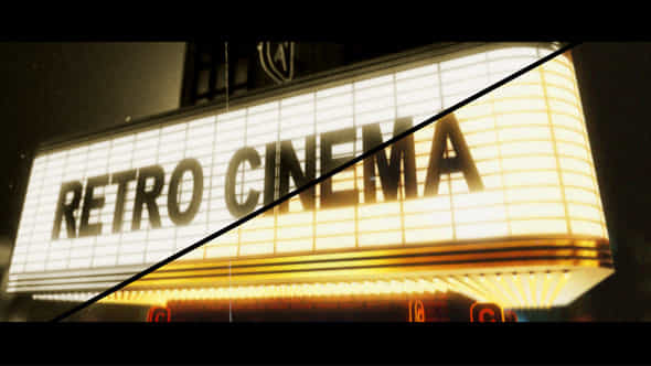 Retro Cinema - VideoHive 38598689