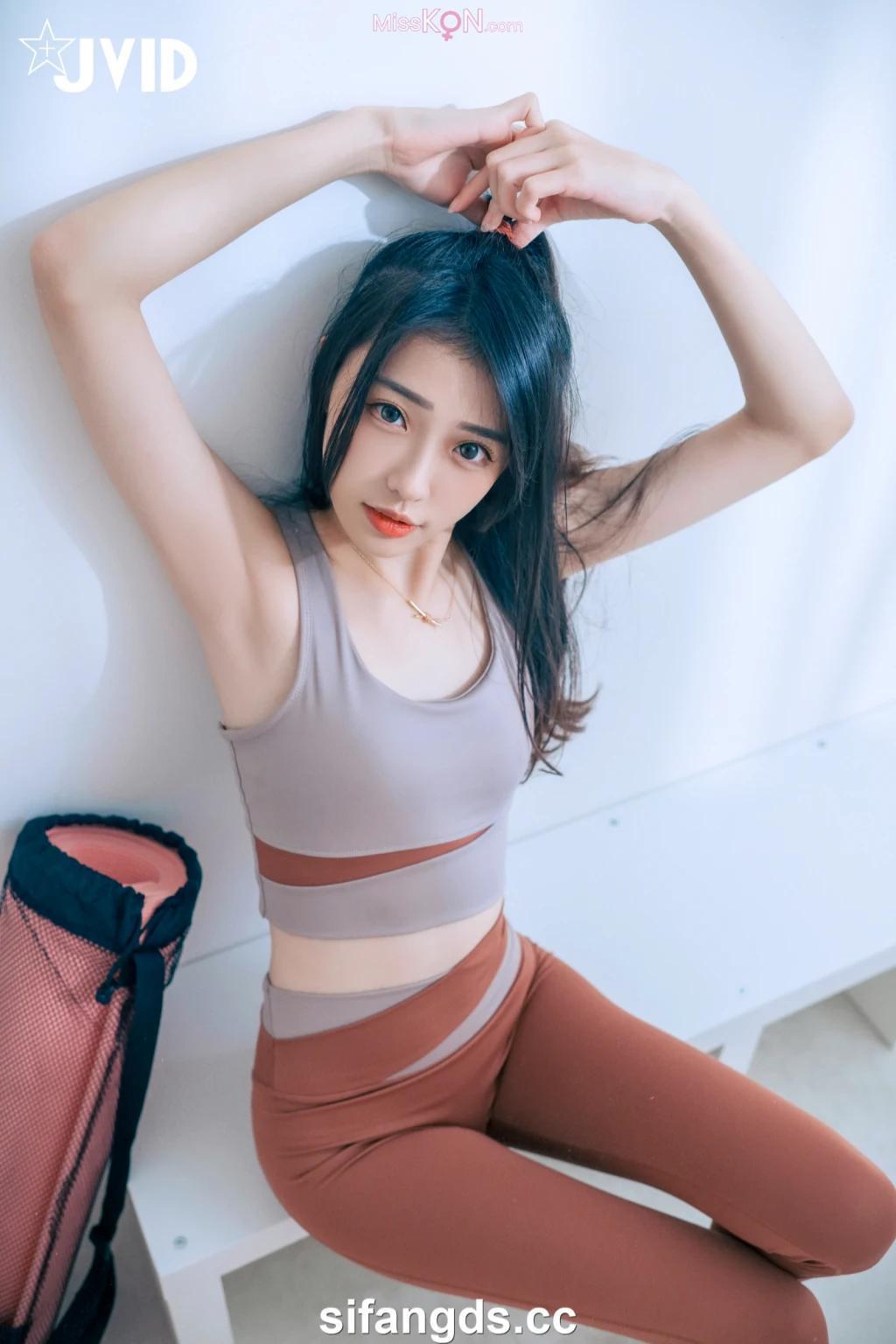 [JVID] 妍妍 Angel:【禁忌瑜珈課程】 瑜珈教練的秘密 裸體私人課程 (224 photos )(175)