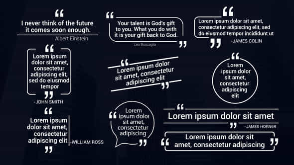 Quotes Title Pack_01 - VideoHive 44609169