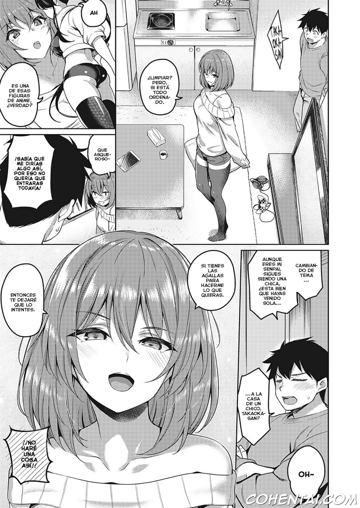 Senpai no Kawaii Tokoro (COMIC ExE 28) xxx comics manga porno doujin hentai español sexo 