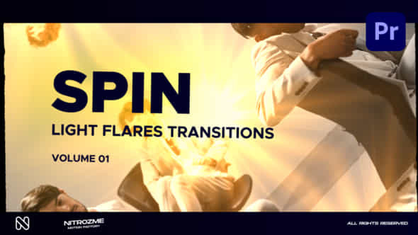 Light Flares Spin - VideoHive 47398521