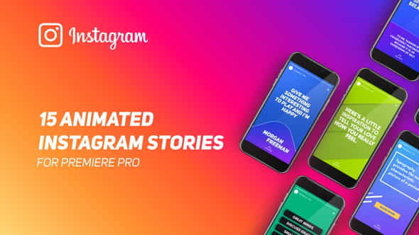 Instagram Stories - for Premiere - VideoHive 22443116