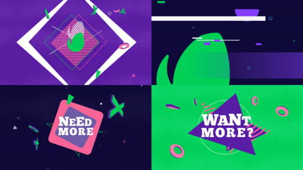 Colorful Animation Logos - VideoHive 24666084