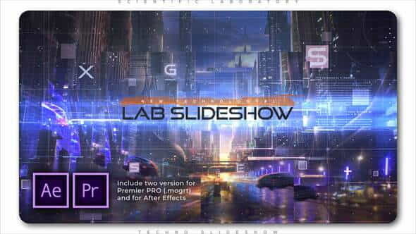Scientific Laboratory Techno Slideshow - VideoHive 28805772