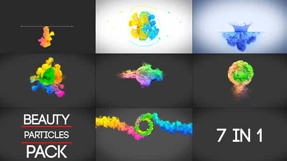 Beauty Particles Logo Pack - VideoHive 19961907