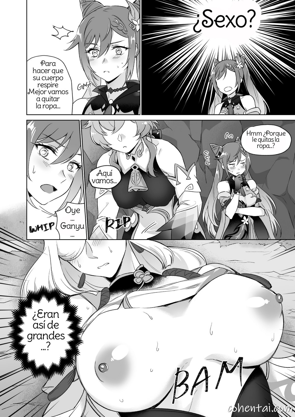 Liyue-shiki Dousei Seikou Ryouhou (Genshin Impact) xxx comics manga porno doujin hentai español sexo 