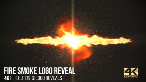 Fire Smoke Logo Reveal - VideoHive 15455090