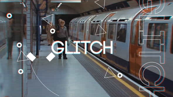 Fast Glitch Logo Opener - VideoHive 15376306