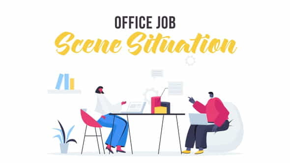 Office job - Scene Situation - VideoHive 28435577