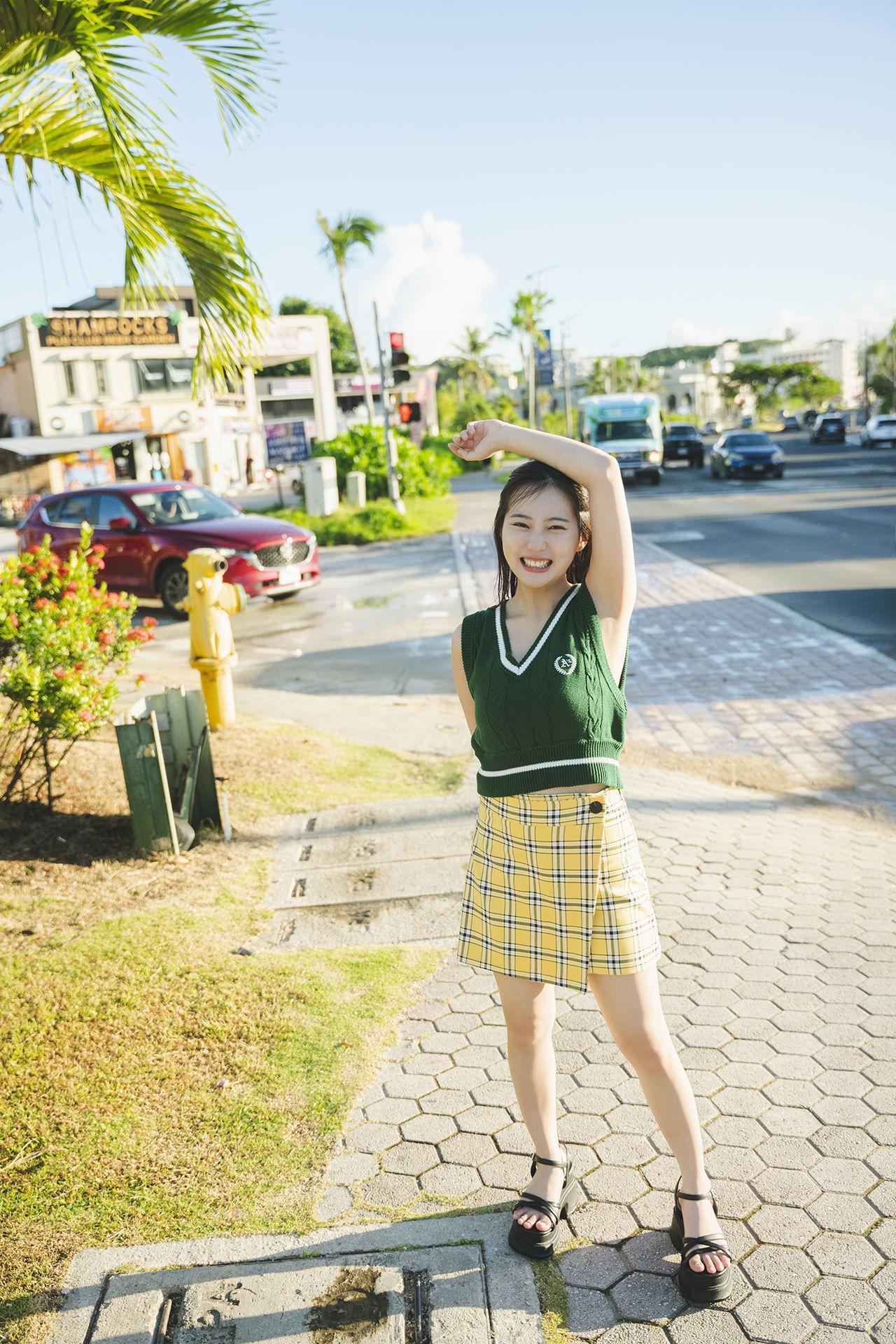 Miku Tanaka 田中美久, ヤングガンガンデジタル限定写真集 「いっしょに旅して。」 Set.01(3)