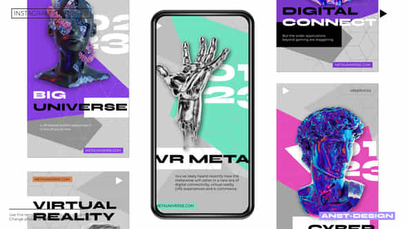 VR Metaverse Strories - VideoHive 44504348