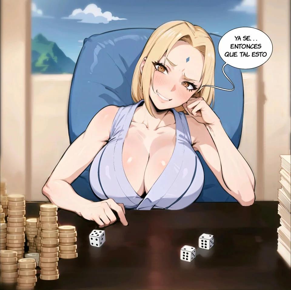 Tsunade-sama paga sus apuestas - 3