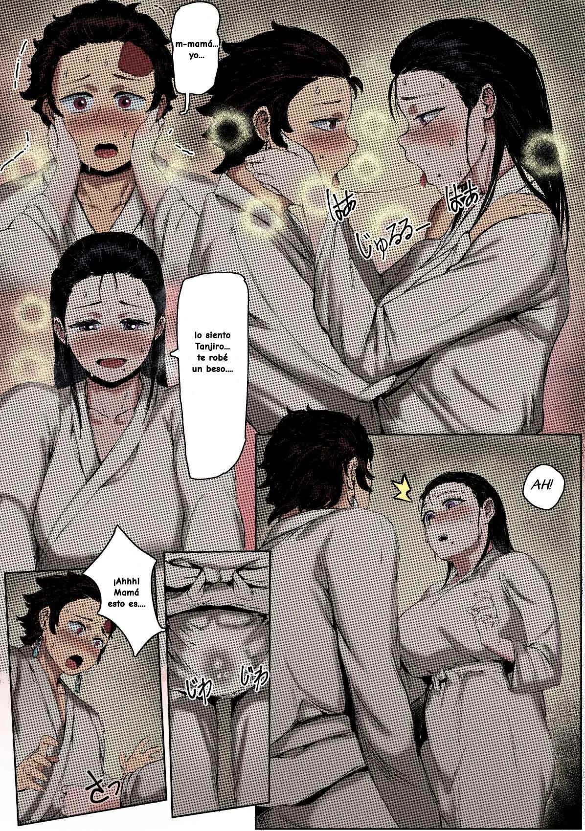 Mother and I Segunda parte (Kimetsu no Yaiba) (Colorizado) - 12