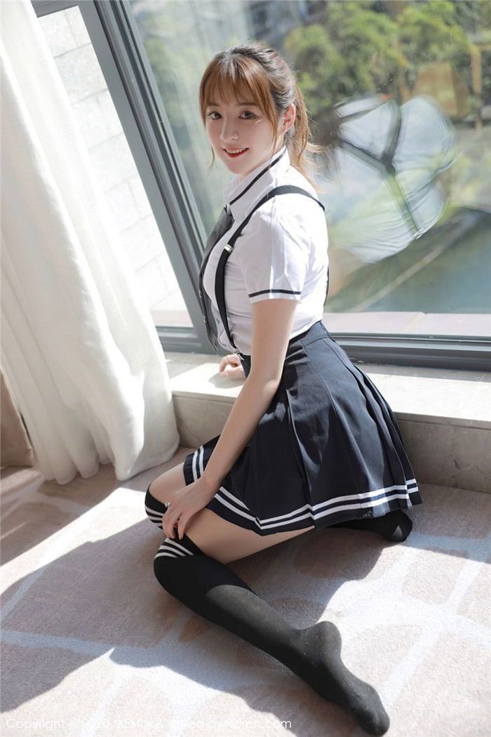 模范学院yoo优优清纯校服系列写真(2)