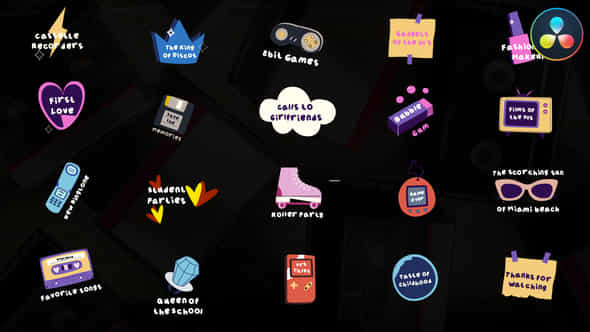 90s titles - VideoHive 48238855