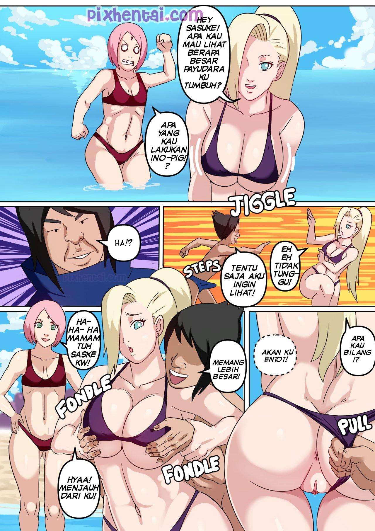 Komik Hentai Naruto : Tsunade Digangbang Tukang Judi Ino Dientot Sasuke KW  Manga XXX Porn Doujin Sex Bokep 16