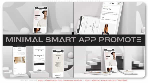 Minimal Smart App - VideoHive 38528535