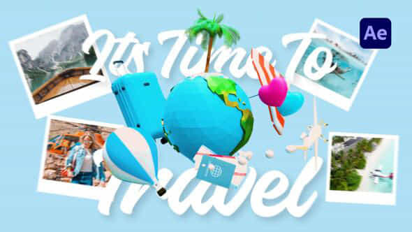 Time To Travel Promo - VideoHive 49331159