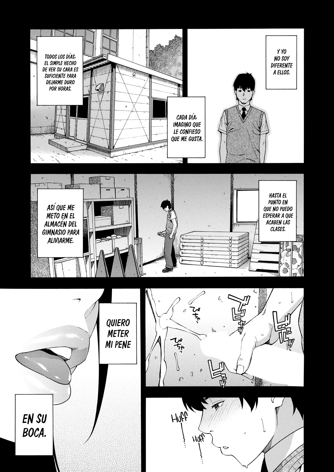 [Zonda] Fellatio Kenkyuubu _ Departamento de Investigación de las Felaciones Ch. 1-4 [Span