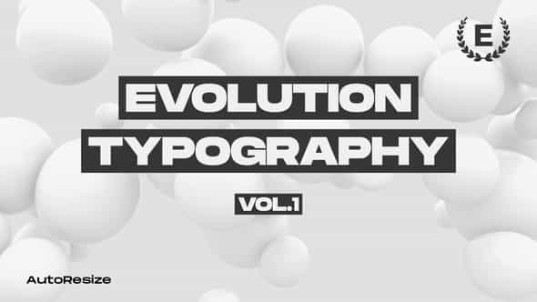 Evolution Typography | Media - VideoHive 29459197