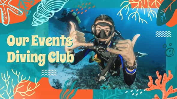 Diving Club Promo Slideshow - VideoHive 32389603