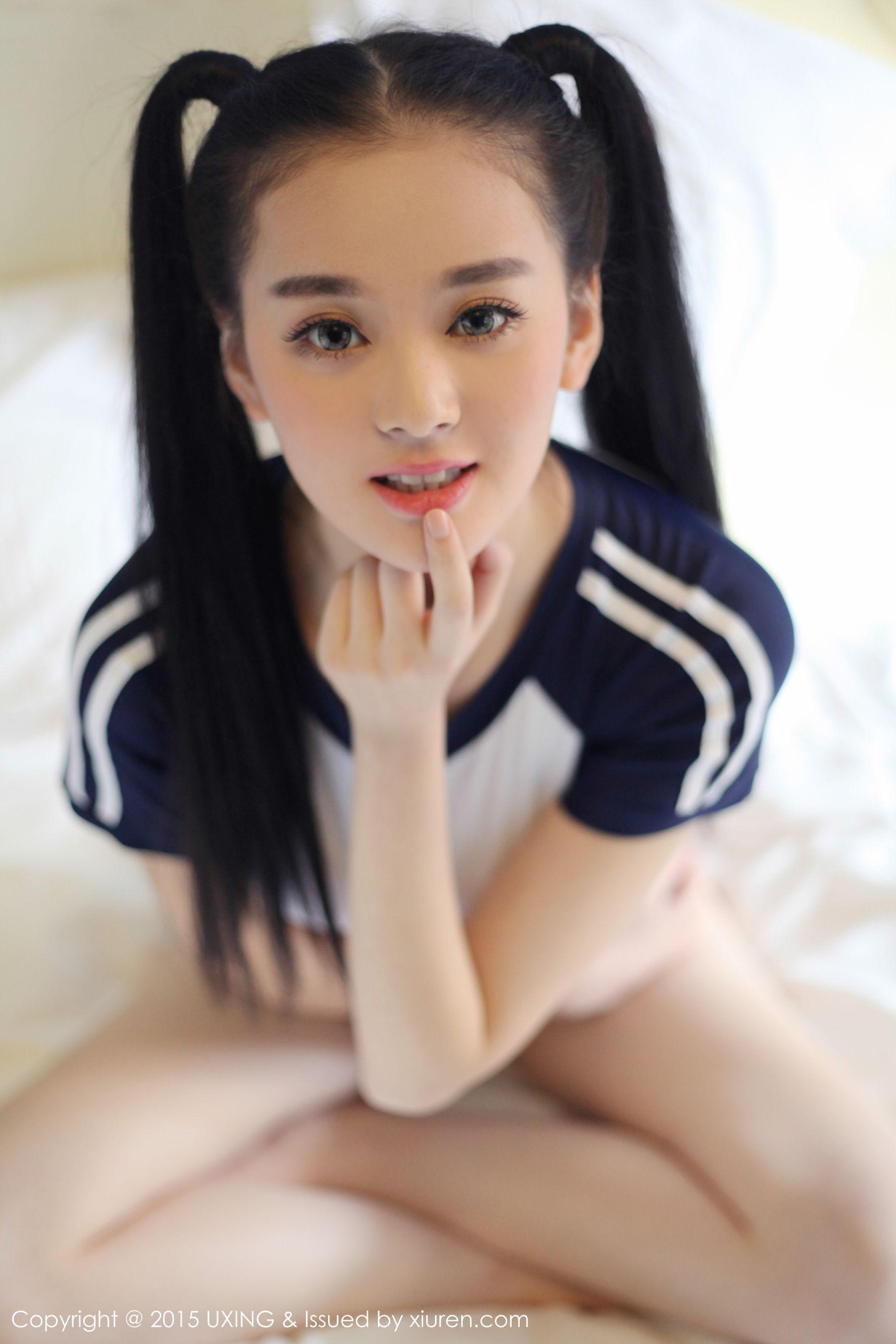 温馨baby – 极品美少女校服系列 [UXING优星馆] Vol.027 写真集(42)