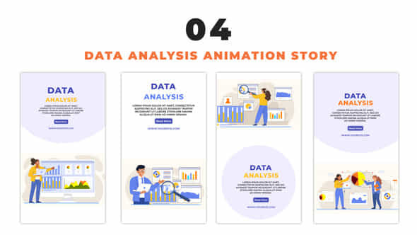 Data Analysis Story - VideoHive 48658651