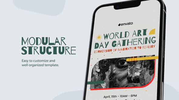 World Art Day Intagram Stories - VideoHive 51709754