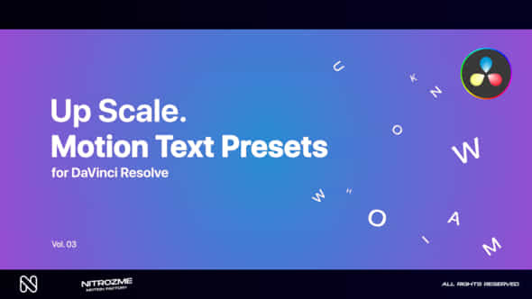 Up Scale Motion - VideoHive 46705791