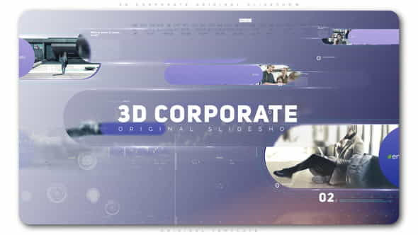 3D Corporate Original Slideshow - VideoHive 22921781