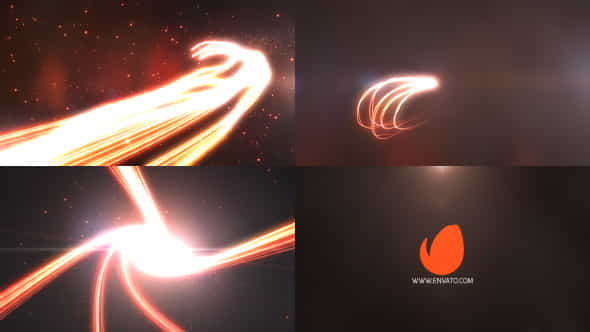 Light Trail Logo - VideoHive 18443070