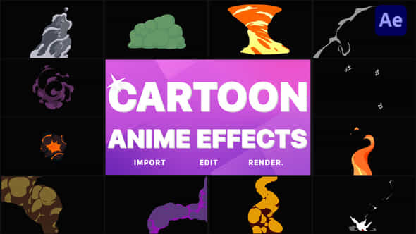Cartoon Anime Effects - VideoHive 39456954