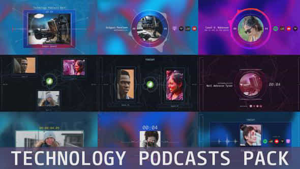 Technology Podcasts Pack - VideoHive 44960552