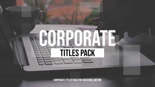 Corporate Lower Thirds - VideoHive 43491454