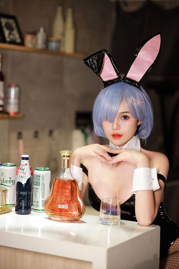 极品福利姬桃暖酱 - 雷姆兔女郎(20)