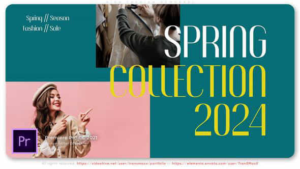 Fashion Demoreel Spring Collection - VideoHive 50762586