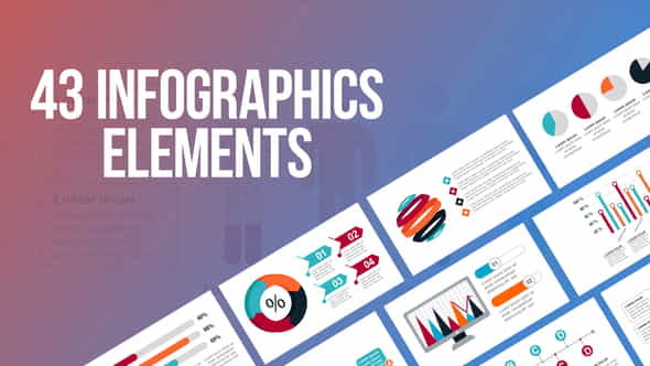 Infographics - 43 Elements - VideoHive 24119986