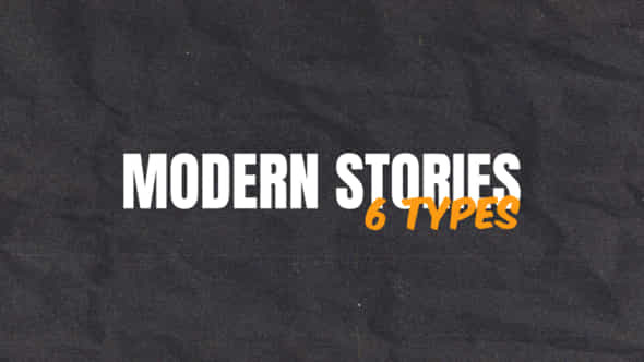 Modern StoriesMOGRT - VideoHive 39768207
