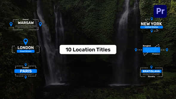 Design Location Titles - VideoHive 47406111