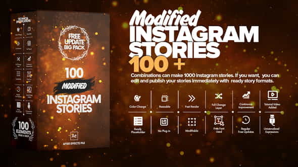 Modified Instagram Stories - VideoHive 25018572