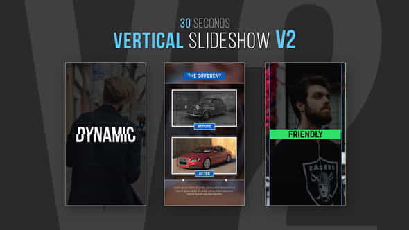 Vertical Slideshow v2 - VideoHive 40849690