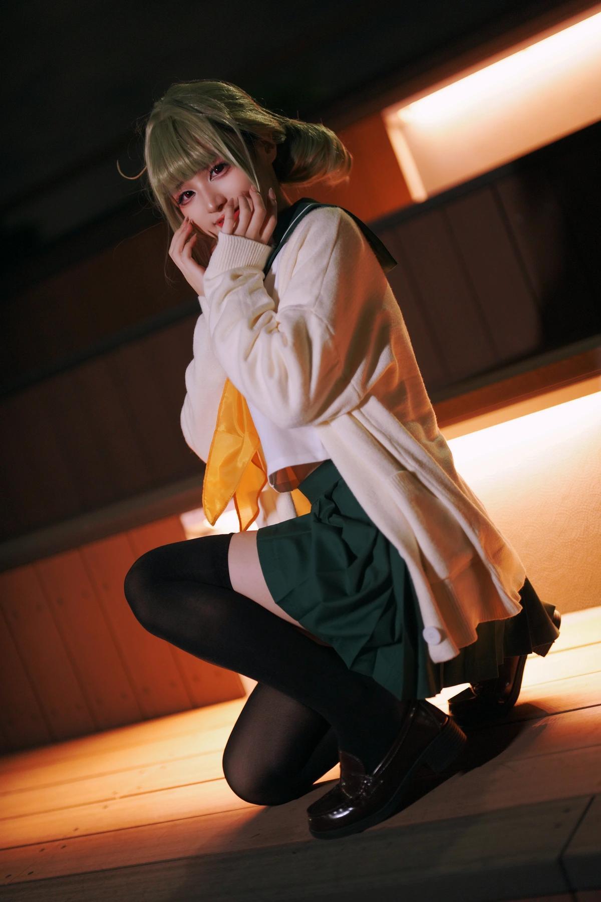 Cosplay 幼愛Youmeko – 小琪舞JK制服(34)