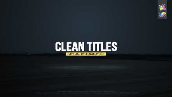 Clean Titles for FCPX - VideoHive 33974273