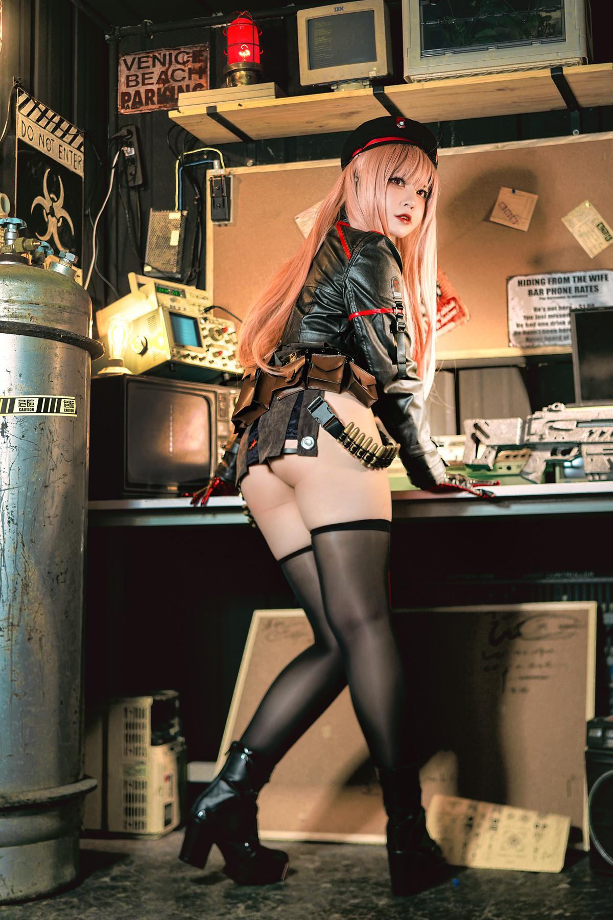 Cosplay 半半子Banbanko NIKKE 拉毗(13)
