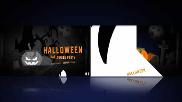 Halloween Logo - VideoHive 33861478