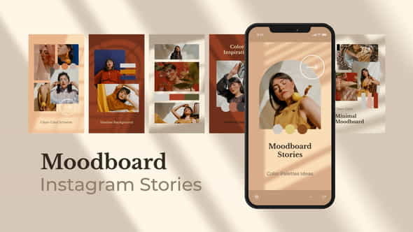 Moodboard Minimal Instagram Stories - VideoHive 30781401